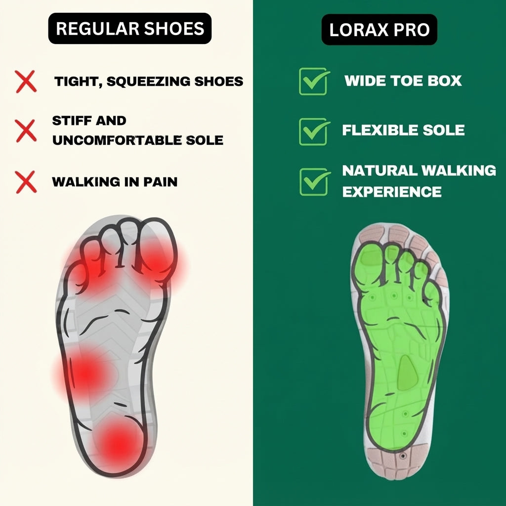 Lorax Pro - Healthy & non-slip barefoot shoes (Unisex) (BOGO)